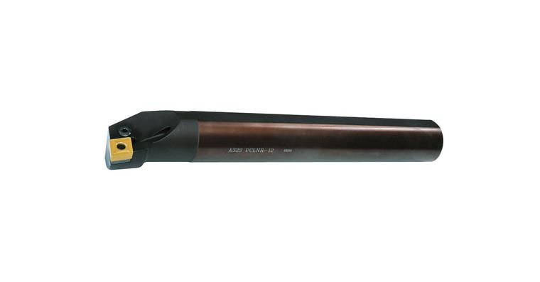 Boring bar w. cool ch. left neg. 0° t.a. 80° s.a. 95° f. sq. II A32S-PCLNL-12