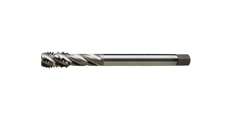 Blind hole screw tap M DIN 376 40° shape C 2xD HSS-E exposed teeth M12