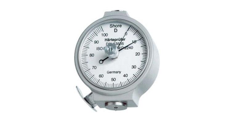 1039170104 SHORE D hardness tester anal. drag ind. DIN 53505 press. rllrs hrd plastics etc.