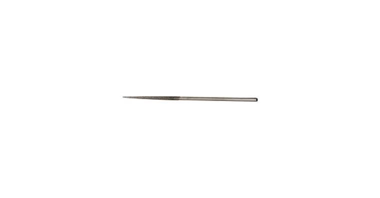 Diamant-Nadelfeile flachspitz D126 mittel Länge 140 mm Schaft-Ø 3 mm