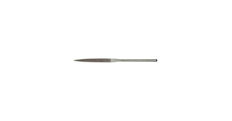 Diamant-Nadelfeile dreikant D126 mittel Länge 140 mm Schaft-Ø 3 mm