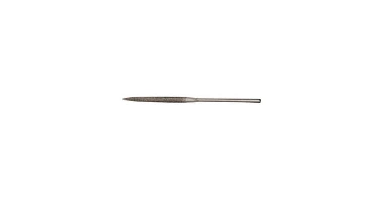 Diamant-Nadelfeile Barett D126 mittel Länge 140 mm Schaft-Ø 3 mm
