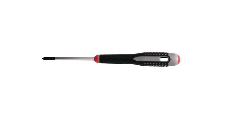 Phillips screwdriver, 3-component handle DIN/ISO 8764-1 PH 0x60 mm
