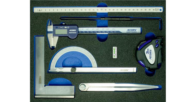 1059635304 OPT-I-STORE insert 260x345x30mm f. measuring tool set 7 pcs (cat. no. 59635 104)