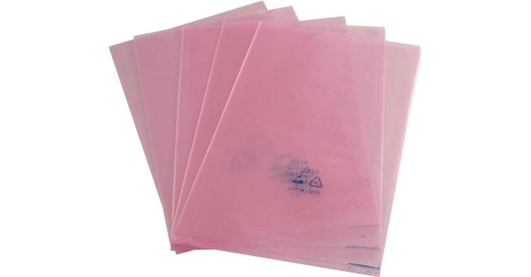 ESD bag WxL 203x254 mm made of low-charging LDPE-F