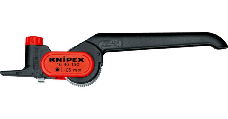 Stripping tool cutting depth 0-5 mm for cable diameter from 25 mm