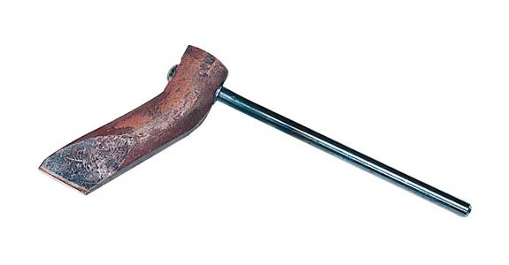 Replacement copper piece 350g hammer shape f. propane sold. iron cat.no.70206