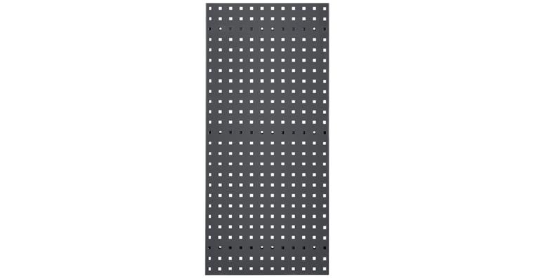 RasterPlan perf. plate sheet steel 1.25 mm RAL 7016 anthr. grey WxH 1000x450 mm