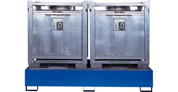KTC tray w/o filling stand for 1 KTC WxDxH 1300x1360x790 mm RAL 5015