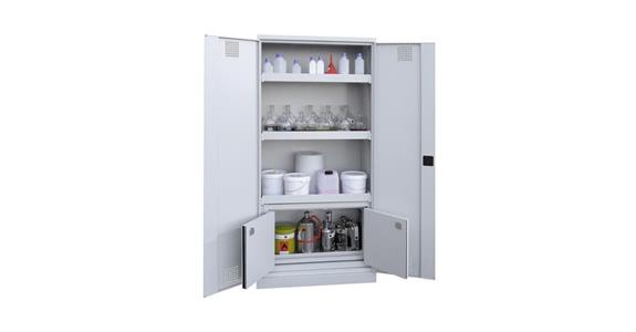 Chemical poison cabinet W x D x H 950 x 500 x 1950 mm