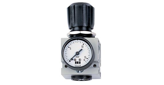 Pressure regulator DM 1/4 W D202002 42x42x94 mm control range 0-12 bar