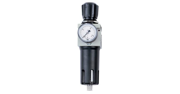 Filter pressure regulator FDM 1/4 W D225026 42x42x190 mm volume 10 cm3