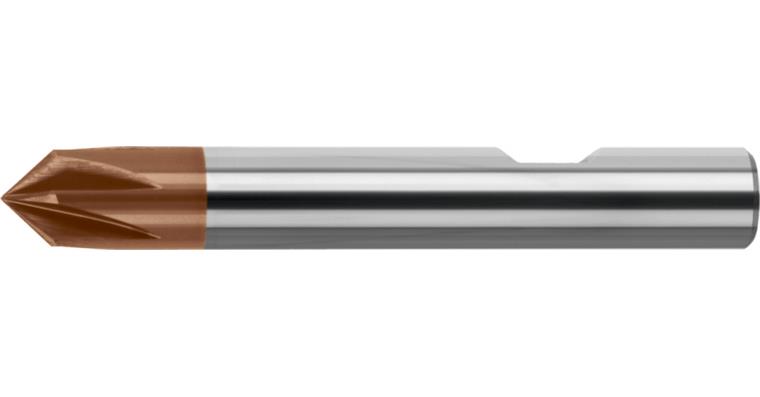 ATORN SC chamfer mill 90 degrees diameter 8 mm Z6 ULTRA H HB