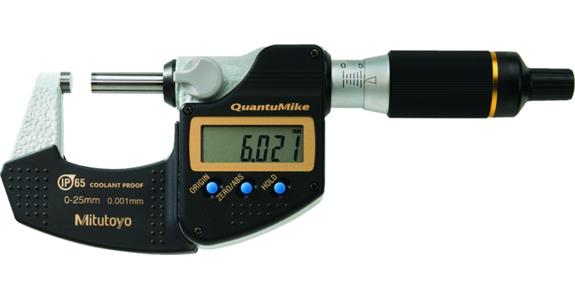 Digitale Bügelmessschraube QuantumMike Messbereich 0-25 mm