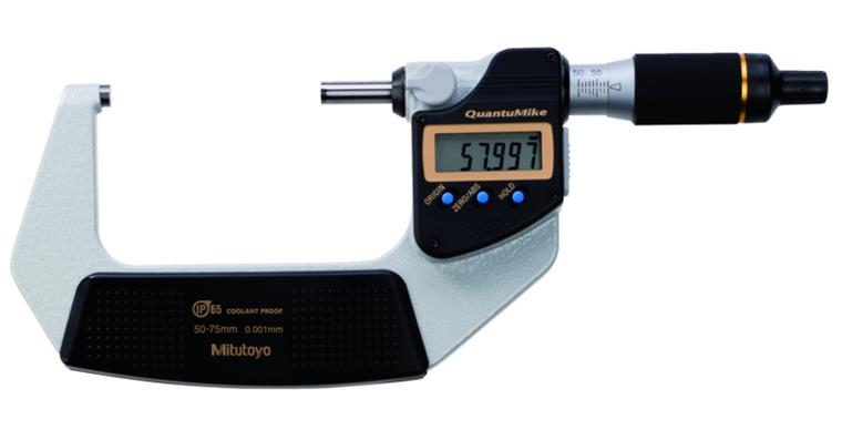 Digital micrometer QuantuMike measuring range 50-75 mm Digimatic