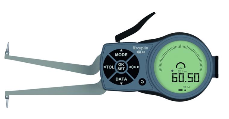 Digital internal quick probe deg. of protect. IP 67 type L240 MR 40-60 mm