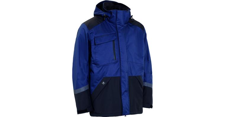 Wetterjacke marine/schwarz Gr. S