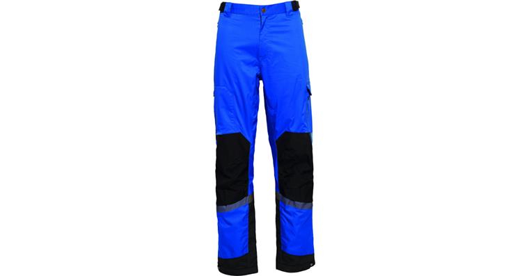 Stretch-Bundhose royalblau/schwarz Gr. L