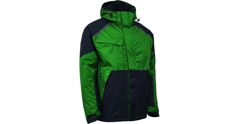 Winter stretch jacket green/black size 5XL