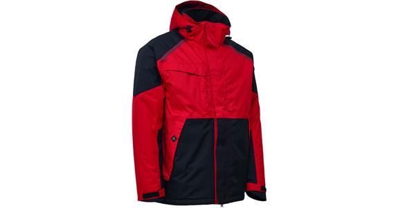 Winter stretch jacket red/black size L