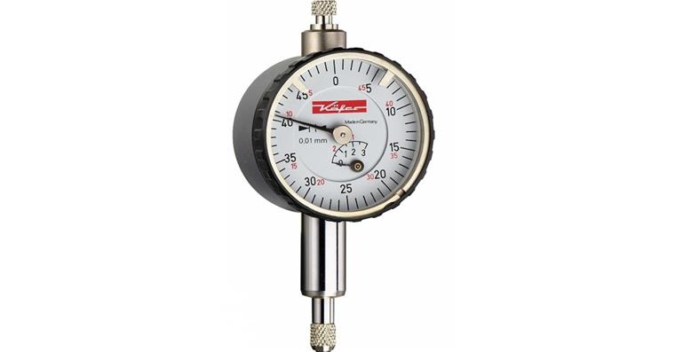 Small dial gauge 0.01 mm measuring range 3.5 mm dia. 28 mm
