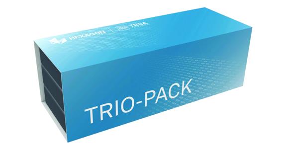 Digital-Taschenmessschieber 0-150 mm TWIN-CAL IP67 Trio-Pack Tiefenmaß eckig