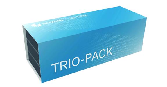 Digital-Taschenmessschieber 0-150 mm TWIN-CAL IP67 Trio-Pack Tiefenmaß rund