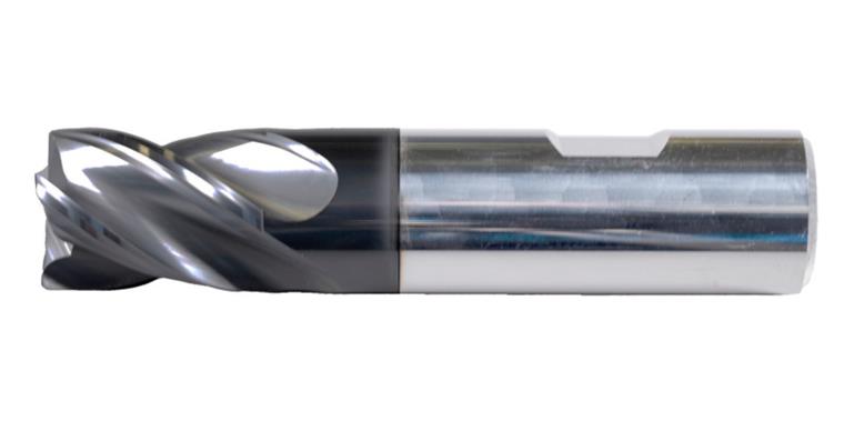 VHM-HPC Schaftfräser INOX Gr.S Alcrona Pro HB-Schaft Z4 Ø 8