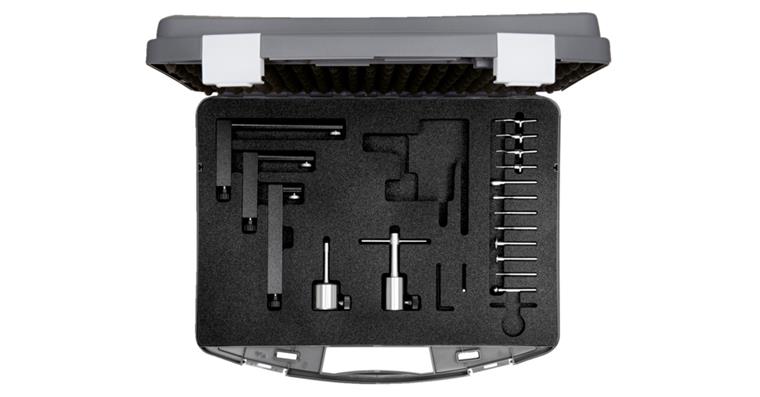 Large special acces. set, 20 pcs. in case f. height m. devices Micro Hite Plus M