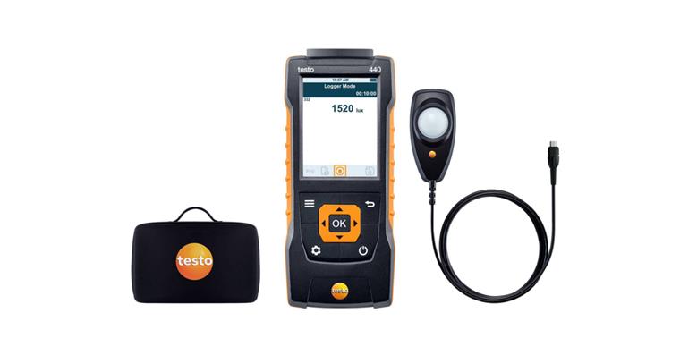 Illuminance measuring instrument Lux testo 440