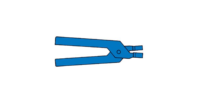 1/2 inch setting tool f. cav. anch. f. clmpg/rlsg. segs flex. pla. coolant hoses