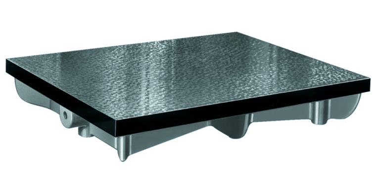 Anreiß- und Tuschierplatten 300 x 300 mm Genauigkeitsklasse 3
