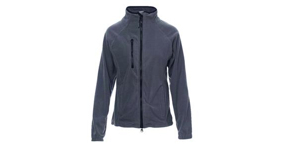 Ladies' fleece jacket Norway steel grey size XS