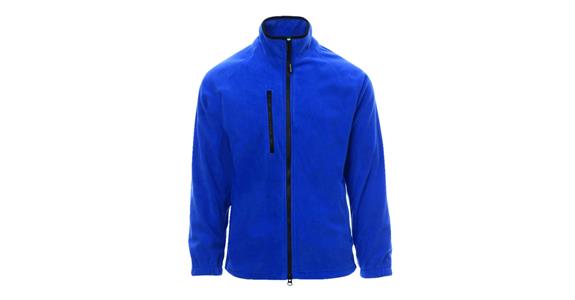 Men's fleece jacket Norway royal blue size S