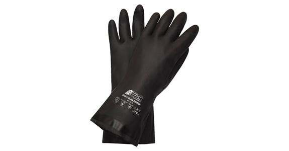Chemical protective glove Black Barrier in pairs size 10