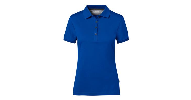 Damen Poloshirt Cotton Tec royalblau Gr. M