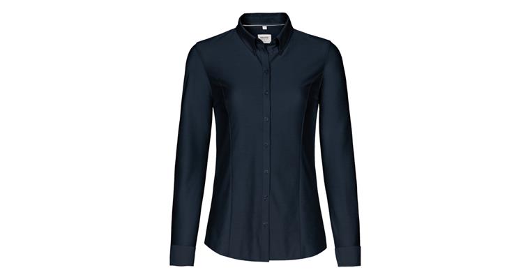 Langarm Stretch Bluse tinte Gr. 2XS