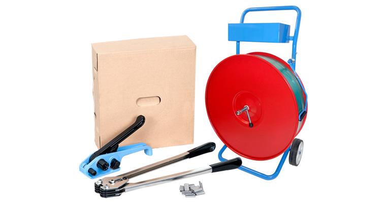 PET plastic tape set LA 16 mm