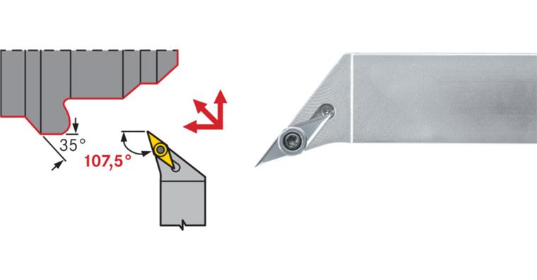 ATORN SVHC clamp holder, positive, left, SVHC R/L 2525 M16
