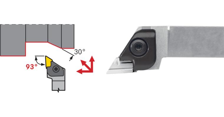 ATORN insert holder CKJN, negative, left, CKJN R/L 3225 P16
