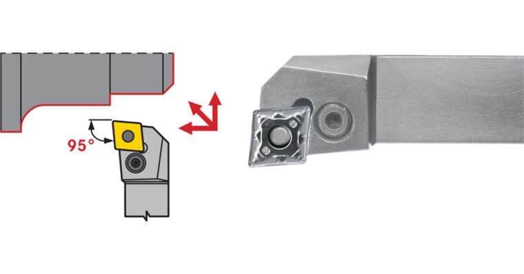 ATORN insert holder PCLN, negative, left, PCLN R/L 2525 M12