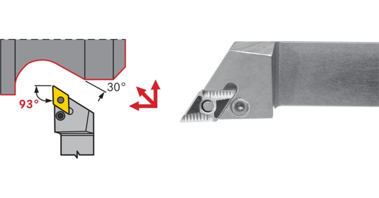 ATORN insert holder PDJN, negative, right, PDJN R/L 3225 P15