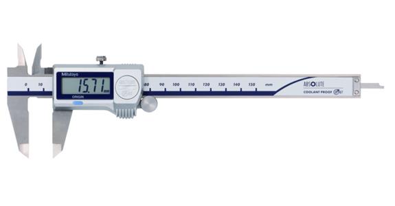 Digital-Taschenmessschieber 0-150 mm IP67 mit Datenausgang und HM-Messflächen
