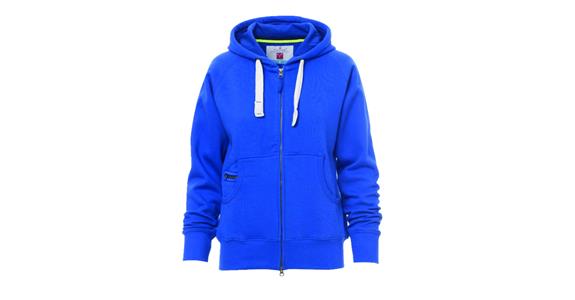 Ladies' hooded jacket Dallas royal blue size XL