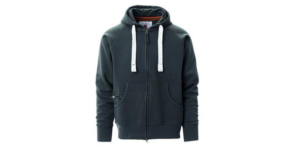 Men's hooded jacket Dallas smoky grey size M