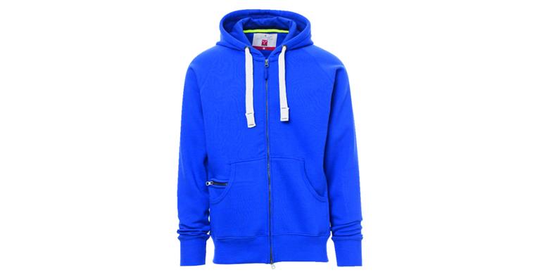 Men's hooded jacket Dallas royal blue size M