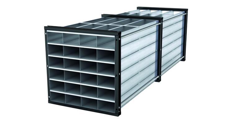 Wabenregal B 1000 x T 3000 x H 1000 mm 24 Fächer