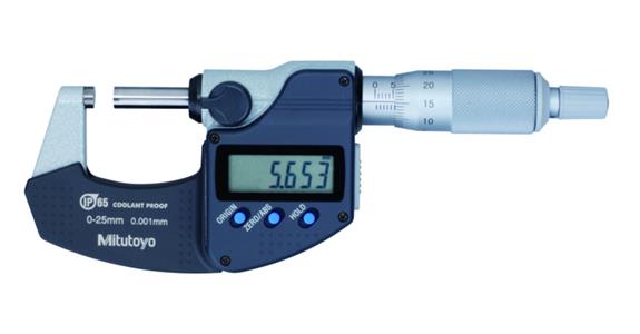 Digitale Bügelmessschraube 50 - 75 mm Serie 293 mit Datenausgang
