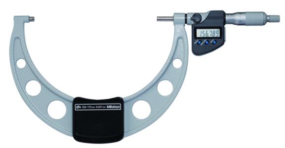 Digitale Bügelmessschraube 125 - 150 mm Serie 293 mit Datenausgang