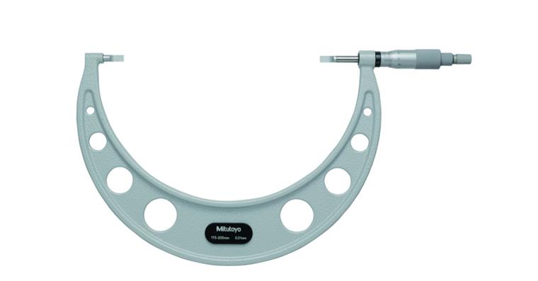Micrometer with narrow measuring surfaces 250-275 mm type A